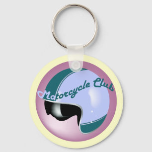 Vintager Motorradklub Schlüsselanhänger