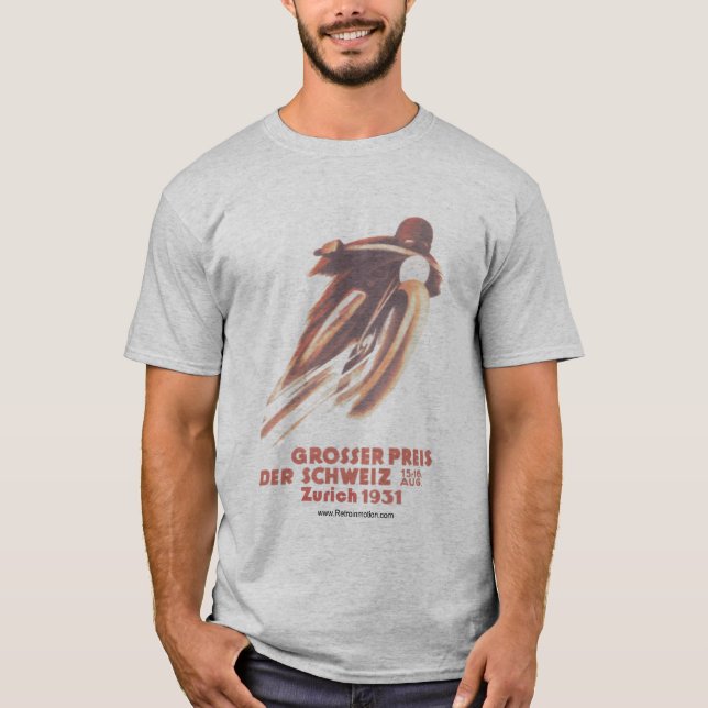 Vintager MotorradRaver T-Shirt (Vorderseite)