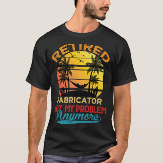 Vintager, müde Fabrikator nicht mein Problem mehr T-Shirt