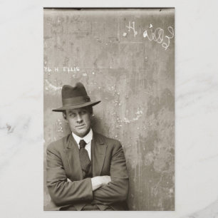 Vintager Mugshot-Mafia Briefpapier