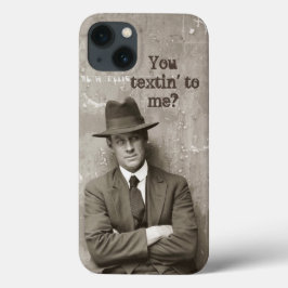 Vintager Mugshot-Mafia-Gangster witzig Case-Mate iPhone Hülle