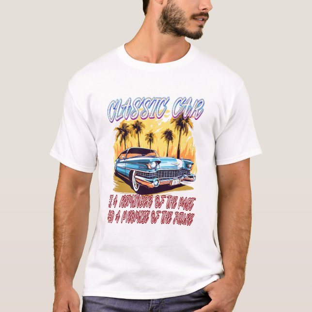 Vintager Muskelwagen T-Shirt (Vorderseite)