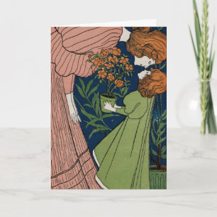 Vintager Muttertag und Muttertag Karte