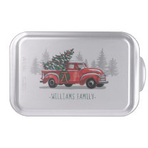 Vintager Name der Weihnachtsbaum-Familie von Red T