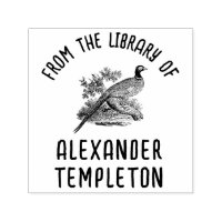 Vintager Name des Bibliotheksnamens "Pheasant Game