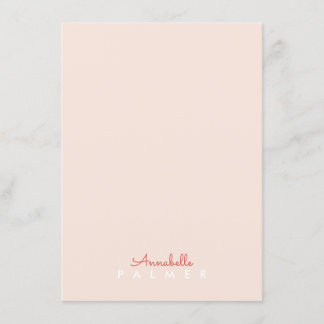 Vintager Name Persönliche Schreibweise Einladung