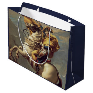 Vintager Napoleon über die Alpen Große Geschenktüte