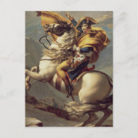 Vintager Napoleon über die Alpen