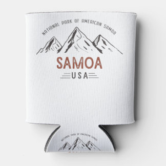 Vintager Nationalpark Amerikanisch-Samoas Dosenkühler