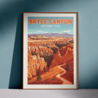 Vintager Nationalpark Bryce Canyon