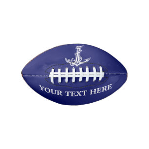 Vintager Nautic Anchor lässt Ihren Text hier ersch Football