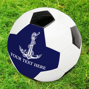 Vintager Nautic Anchor lässt Ihren Text hier ersch Fußball