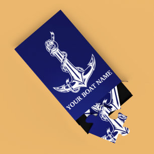 Vintager Nautic Anchor lässt Ihren Text hier ersch Puzzle