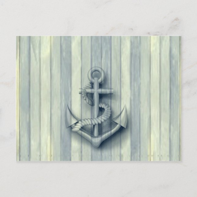 Vintager nautischer Klassiker Postkarte (Vorderseite)