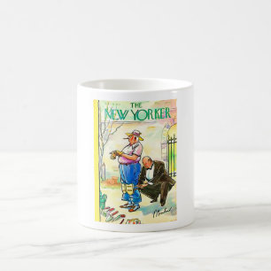 Vintager New Yorker Cover Kaffeetasse