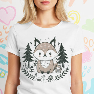 Vintager Niedlicher Babyfuß T-Shirt