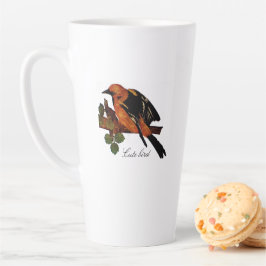 Vintager Niedlicher Bright-Bird und Foliage Milchtasse