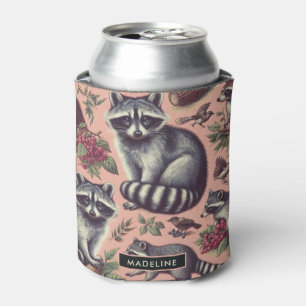 Vintager Niedlicher Racoon Dosenkühler