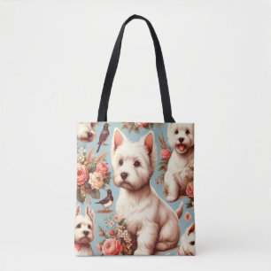 Vintager Niedlicher West Highland White Terrier