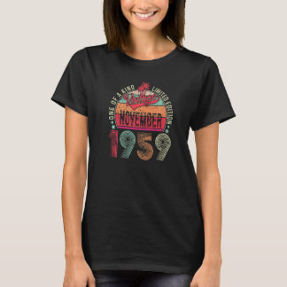 Vintager November 1959 63 Jahre alt 63. Geburtstag T-Shirt