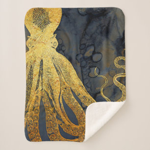 Vintager Octopus an der Küste Sherpadecke