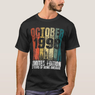 Vintager Oktober 1998 Tagesgeschenke 22 Jahre alt T-Shirt