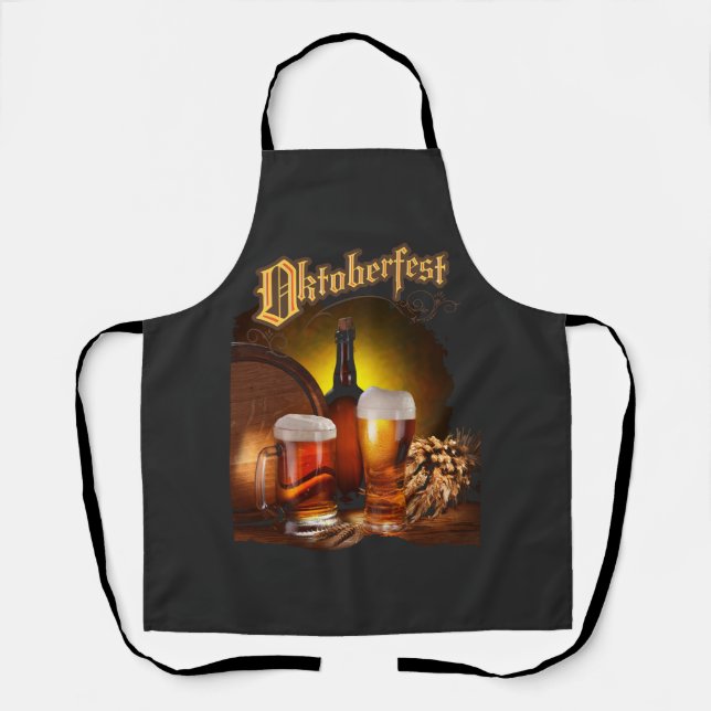 Vintager Oktoberfest Bierbackhofgrill Schürze (Vorderseite)
