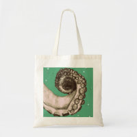 Vintager Oktopus Tentacle Kunstvoll wandern im Tes