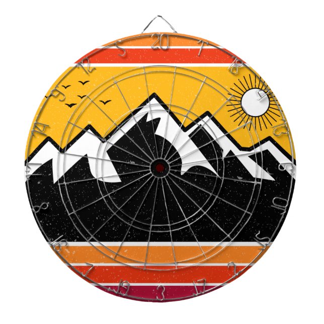 Vintager Olympischer Nationalpark Washington Souve Dartscheibe (vorne)