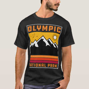 Vintager Olympischer Nationalpark Washington Souve T-Shirt