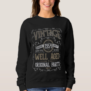 Vintager Originalteil aus dem Jahre 1954 im klassi Sweatshirt