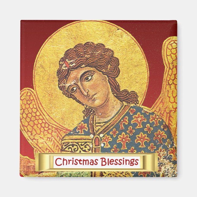 Vintager orthodoxer Ikon, Angel Gabriel Magnet (Vorne)