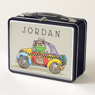 Vintager Oscar-Taxidienst Metall Lunch Box