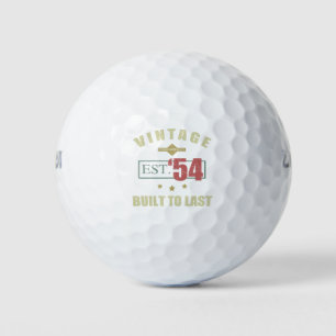 Vintager Osten. 1954 70. Geburtstag Golfball