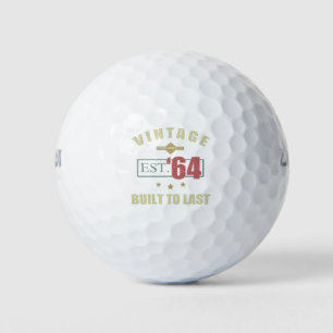 Vintager Osten. 1964 60. Geburtstag Golfball
