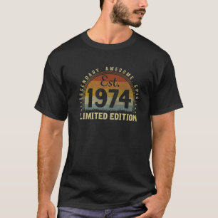 Vintager Osten. 1974 Limited Edition Men Women 48t T-Shirt