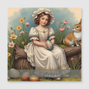 Vintager Osterbaum Magnetkarte