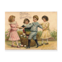 Vintager Ostergruß