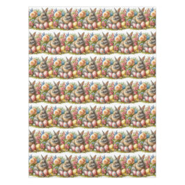 Vintager Osterhase Tischdecke
