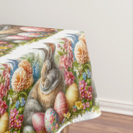 Vintager Osterhase Tischdecke