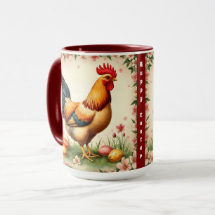 Vintager Osterurlaub Trendkultur zum Ostern Tasse