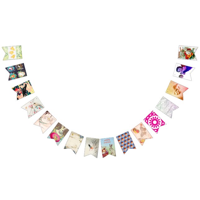 VINTAGER ÖSTLICHER DEKORATIVER BANNER (Alle)