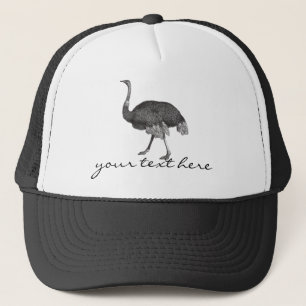 Vintager Ostrich Truckerkappe