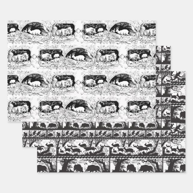 Vintager Outdoorsman Geschenkpapier Set (Set)