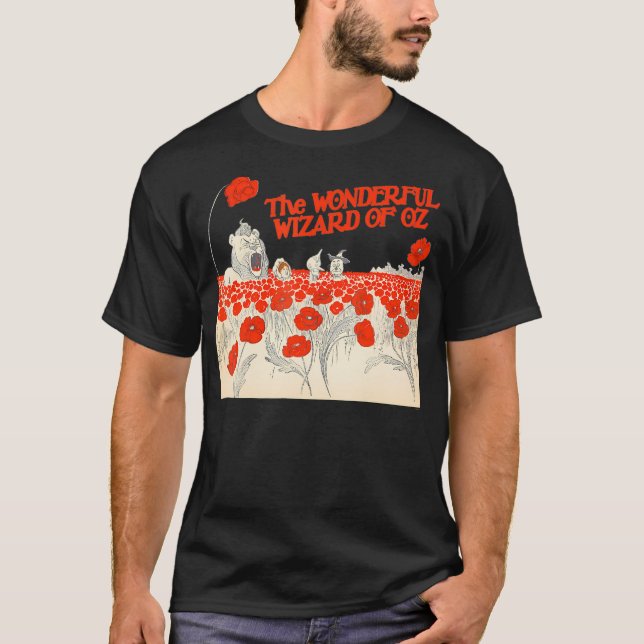 Vintager OZ-Zauberer T-Shirt (Vorderseite)