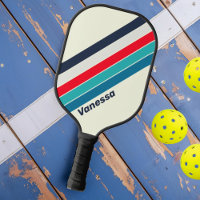Vintager Ozean Streifen mit Namen