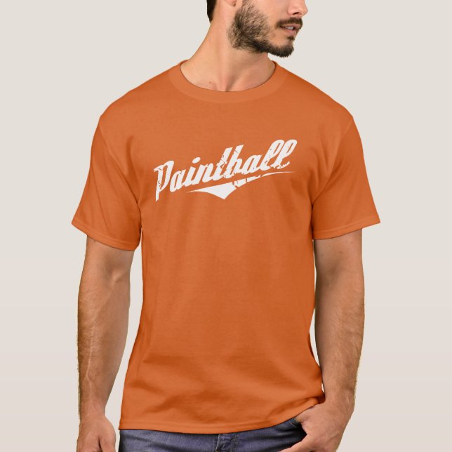 Vintager Paintball-T - Shirt (Vorderseite)