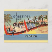 Vintager Palm Beach Empfang