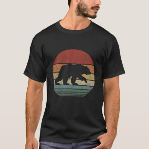Vintager Panda-Bär Männer Frauen sterben Tier T-Shirt