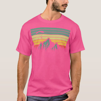 Vintager Paragliderberg Skydiving Aktiv T-Shirt